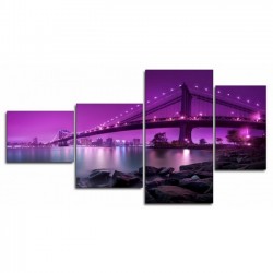 Бруклинский мост - Модульная картины, Репродукции, Декоративные панно, Декор стен