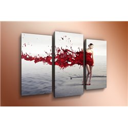 Модульная картина на стекле - m-000122 - Модульная картины, Репродукции, Декоративные панно, Декор стен