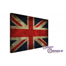 Картина на холсте по фото Модульные картины Печать портретов на холсте Британский флаг
