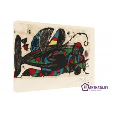 Картина на холсте по фото Модульные картины Печать портретов на холсте Joan Miro_003