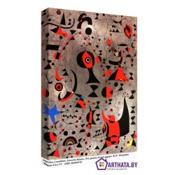 Joan Miro_013 - Модульная картины, Репродукции, Декоративные панно, Декор стен