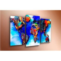 Модульная картина на стекле - m-002446 - Модульная картины, Репродукции, Декоративные панно, Декор стен