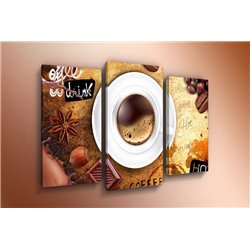 Модульная картина на стекле - m-002456 - Модульная картины, Репродукции, Декоративные панно, Декор стен
