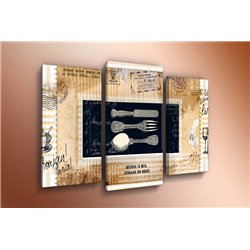 Модульная картина на холсте - m-002457 - Модульная картины, Репродукции, Декоративные панно, Декор стен