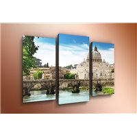 Портреты картины репродукции на заказ - Модульная картина на холсте - m-000428