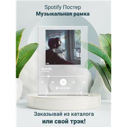 Lil Peep - Runaway - постер Spotify - Модульная картины, Репродукции, Декоративные панно, Декор стен