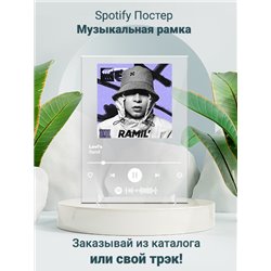 Ramil’ - Levi’s - постер Spotify - Модульная картины, Репродукции, Декоративные панно, Декор стен
