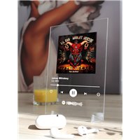 Портреты картины репродукции на заказ - LiL G$G - Loves Whiskey - постер Spotify