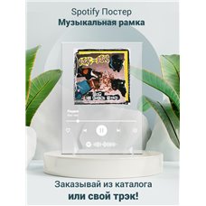 Картина на холсте по фото Модульные картины Печать портретов на холсте Кис кис - Падик - постер Spotify