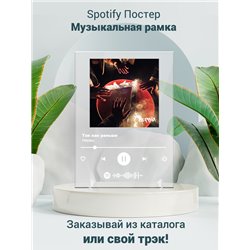 Нервы - Так как раньше - постер Spotify - Модульная картины, Репродукции, Декоративные панно, Декор стен