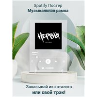 Портреты картины репродукции на заказ - Нервы - Нервы - постер Spotify