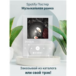 Вышел покурить - Никто из вас - постер Spotify - Модульная картины, Репродукции, Декоративные панно, Декор стен