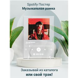 MAYOT- Звезда упала - постер Spotify - Модульная картины, Репродукции, Декоративные панно, Декор стен