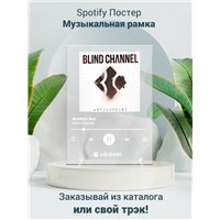 Портреты картины репродукции на заказ - Blind Channel Another Sun - постер Spotify
