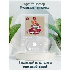 Картина на холсте по фото Модульные картины Печать портретов на холсте ЛСП - Силовое поле - постер Spotify