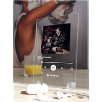 Портреты картины репродукции на заказ - MIKAYA Мой рок-н-ролл - постер Spotify