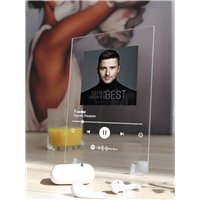 Портреты картины репродукции на заказ - Сергей Лазарев - 7 цифр - постер Spotify