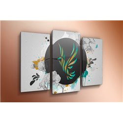 Модульная картина на холсте - m-002473 - Модульная картины, Репродукции, Декоративные панно, Декор стен