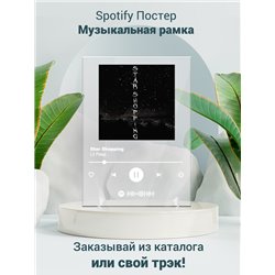 Lil Peep - Star Shopping - постер Spotify - Модульная картины, Репродукции, Декоративные панно, Декор стен