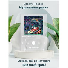 Картина на холсте по фото Модульные картины Печать портретов на холсте Kizaru - Делаю всё что хочу - постер Spotify