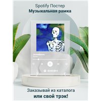 Портреты картины репродукции на заказ - Bones-CtrlAltDelete - постер Spotify