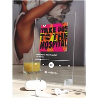 Портреты картины репродукции на заказ - The Prodigy - Take Me To The Hospital - постер Spotify