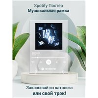 Портреты картины репродукции на заказ - Алый - Дай мне - постер Spotify