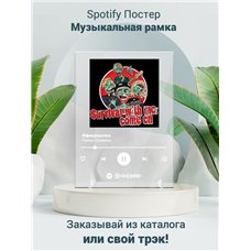 Картина на холсте по фото Модульные картины Печать портретов на холсте Папин Олимпос - Официантка - постер Spotify