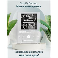 Картина на холсте по фото Модульные картины Печать портретов на холсте One Direction - Where Do Broken Hearts Go - постер Spotify
