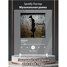 Картина на холсте по фото Модульные картины Печать портретов на холсте ZILLAKAMI FROSTY - постер Spotify