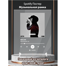 Картина на холсте по фото Модульные картины Печать портретов на холсте MACAN - Веселящий газ - постер Spotify