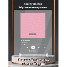 Картина на холсте по фото Модульные картины Печать портретов на холсте blackpink - boombayah - постер Spotify