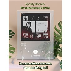 Картина на холсте по фото Модульные картины Печать портретов на холсте 1000км macan - постер Spotify