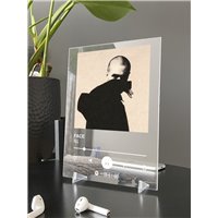 Портреты картины репродукции на заказ - FACE, трек ЯД, из альбома KRAZY - постер Spotify