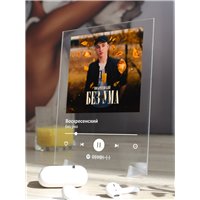 Портреты картины репродукции на заказ - Воскресенский-Без ума-1 - постер Spotify
