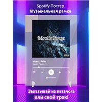 Портреты картины репродукции на заказ - kizaru, Jabo – Moulin Rouge - постер Spotify