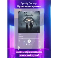 Портреты картины репродукции на заказ - ЛСП - Монетка - постер Spotify