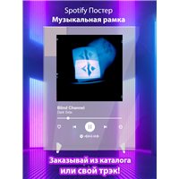 Портреты картины репродукции на заказ - Blind Channel - Dark Side - постер Spotify