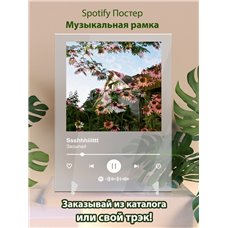 Картина на холсте по фото Модульные картины Печать портретов на холсте Ssshhhiiittt - Засыпай - постер Spotify