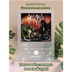 Паша FLESH - INTERNAL - постер Spotify - Модульная картины, Репродукции, Декоративные панно, Декор стен