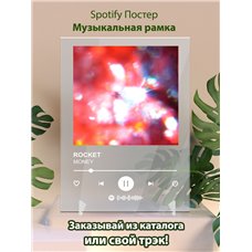 Картина на холсте по фото Модульные картины Печать портретов на холсте ROCKET - MONEY - постер Spotify