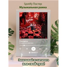 Картина на холсте по фото Модульные картины Печать портретов на холсте Pokrapiva - В маминой квартире - постер Spotify