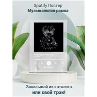 Портреты картины репродукции на заказ - ROCKET - Paranoia (ft. FRESCO) - постер Spotify