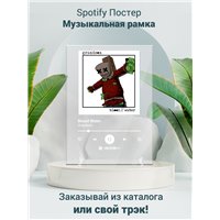Портреты картины репродукции на заказ - Grandson - Blood Water - постер Spotify