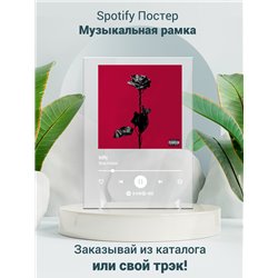 Blackbear - Idfc - постер Spotify - Модульная картины, Репродукции, Декоративные панно, Декор стен