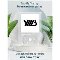 Портреты картины репродукции на заказ - УННВ - Пиздатые педали - постер Spotify