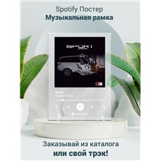 Картина на холсте по фото Модульные картины Печать портретов на холсте Boulevard Depo - Sport - постер Spotify