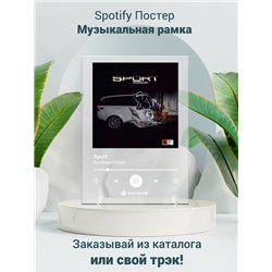 Boulevard Depo - Sport - постер Spotify - Модульная картины, Репродукции, Декоративные панно, Декор стен