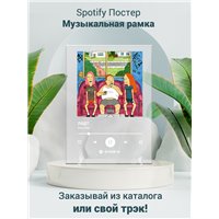 Портреты картины репродукции на заказ - Кис-Кис – ЛБТД - постер Spotify