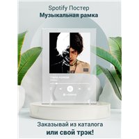 Портреты картины репродукции на заказ - Джизус - Город изумруд - постер Spotify